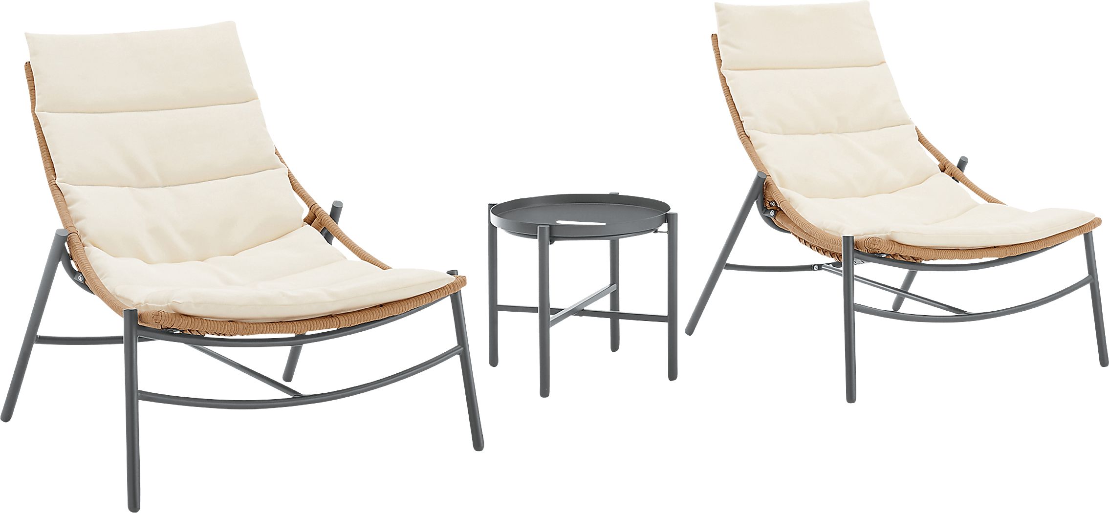 Embreeville Cream 3 Pc Chat Set - Thumbnail 4