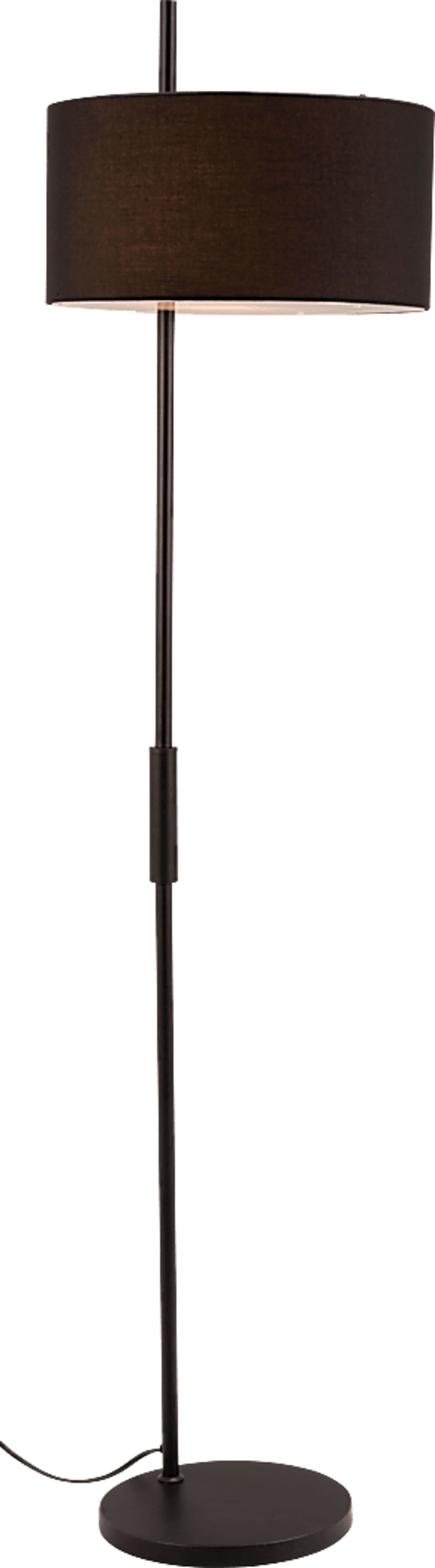 Emden Alley Black Floor Lamp - Image 1