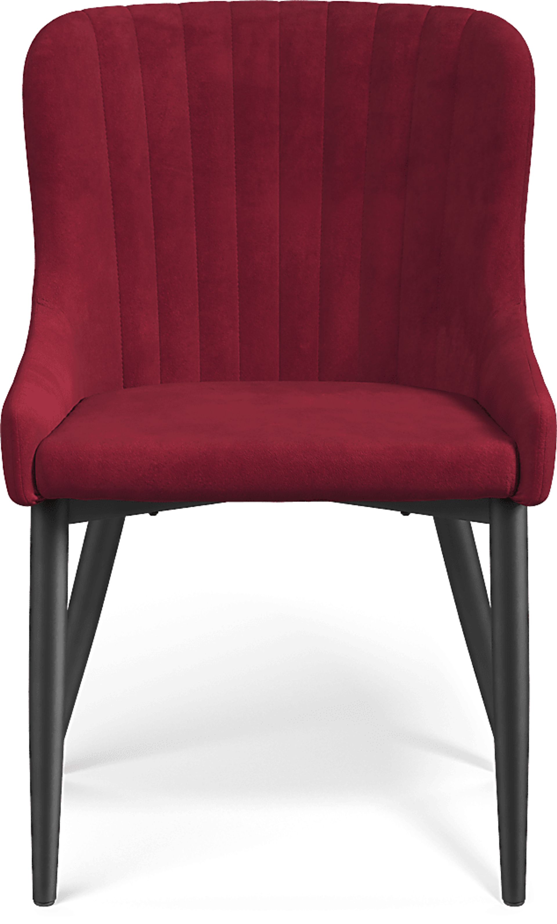 Emeric Bordeaux Side Chair - Image 2