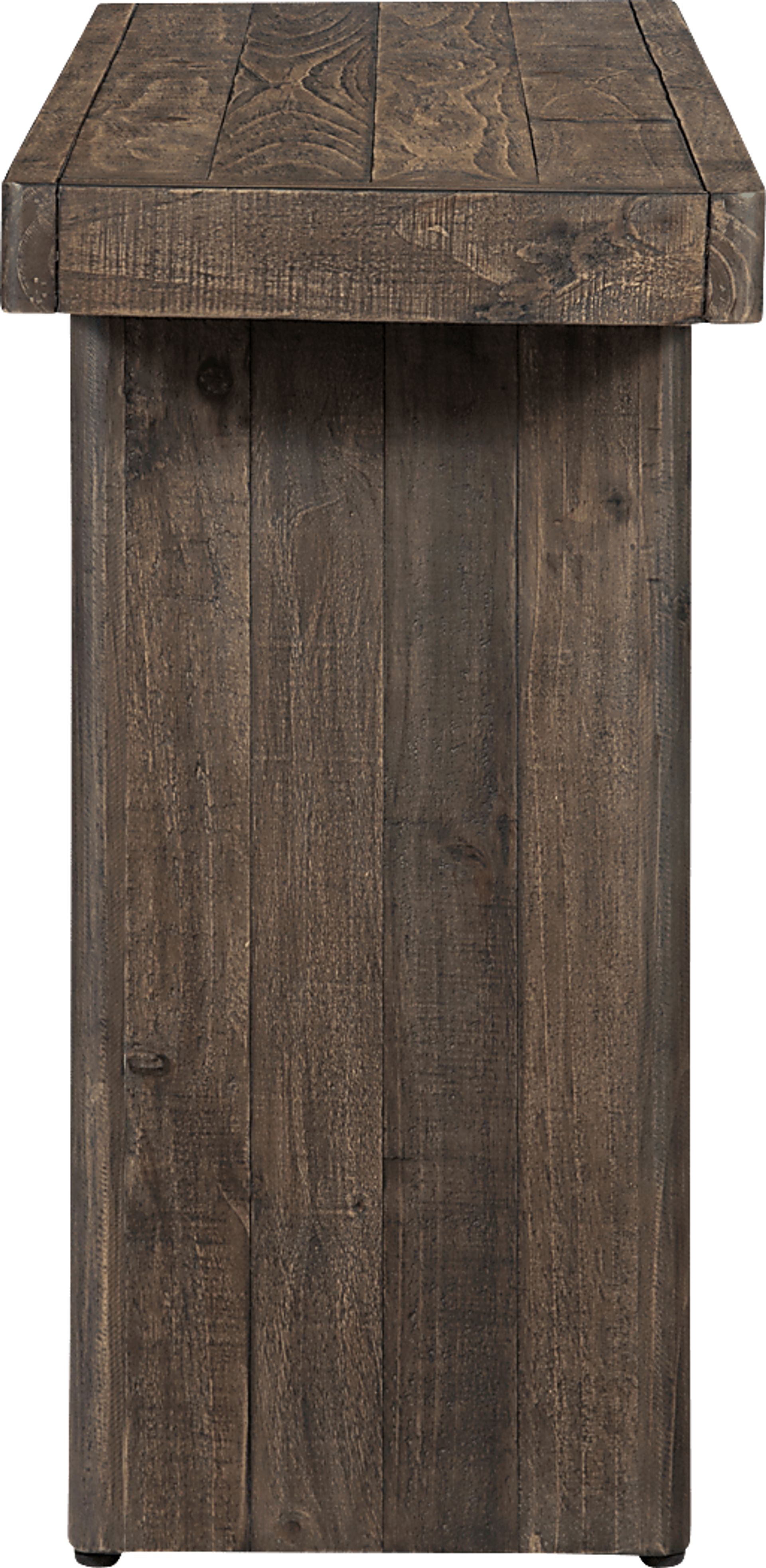 Emeric Brown Sofa Table - Image 8