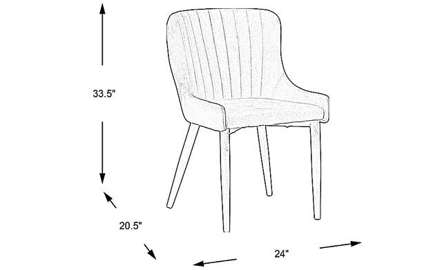 Dimension Image. Please refer to the Dimension Tab on this page for dimension details.