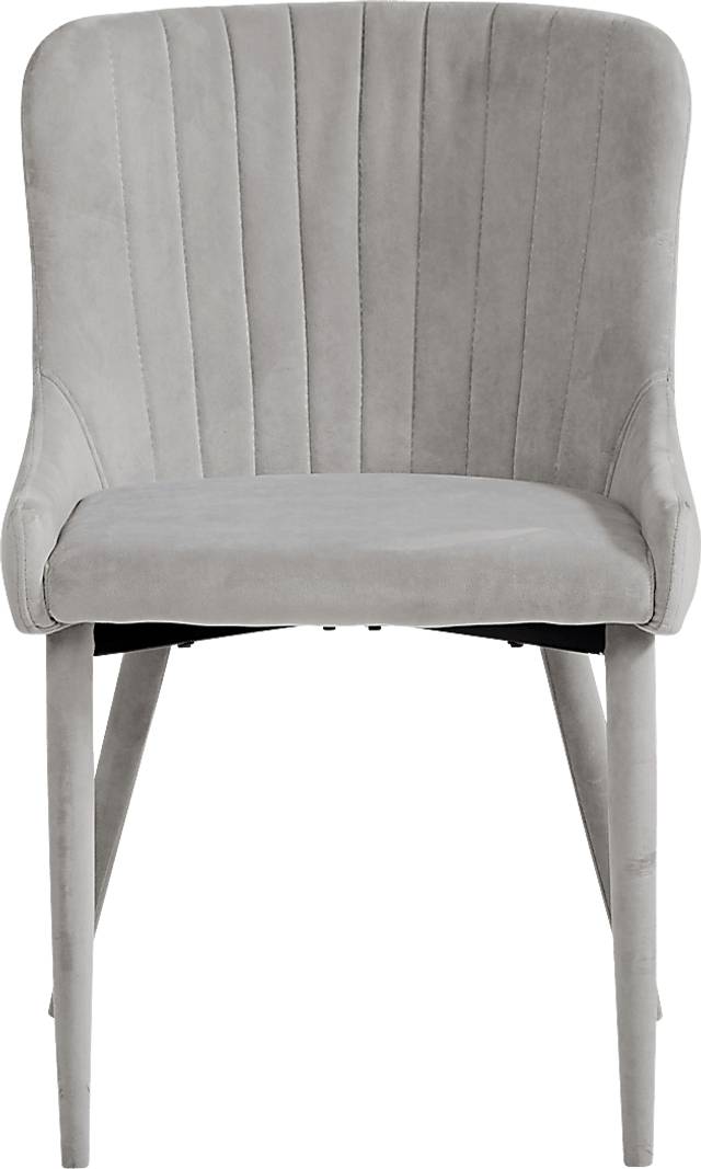 Fanmoore Espresso 5 Pc Dining Room with Emeric Gray Side Chairs - Thumbnail - Image 4