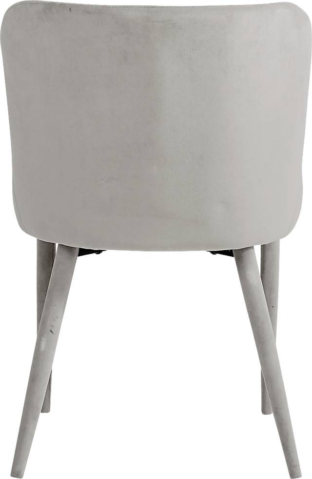 Fanmoore Espresso 5 Pc Dining Room with Emeric Gray Side Chairs - Thumbnail - Image 5