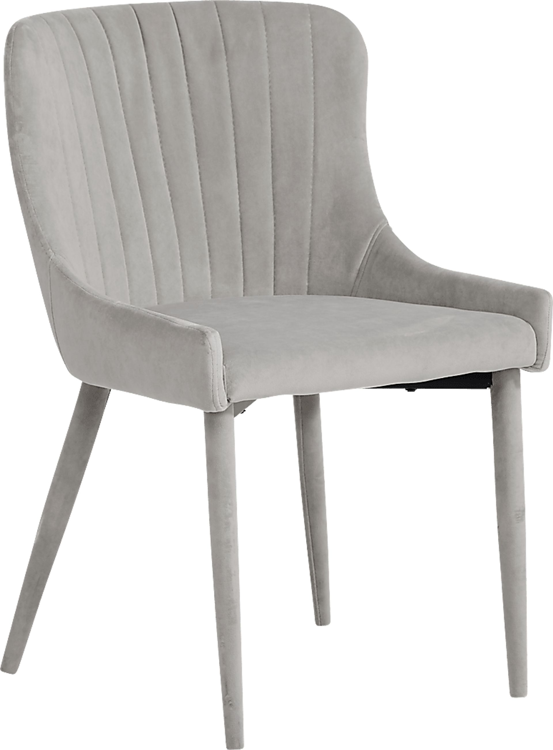 Emeric Gray Side Chair - Image 1