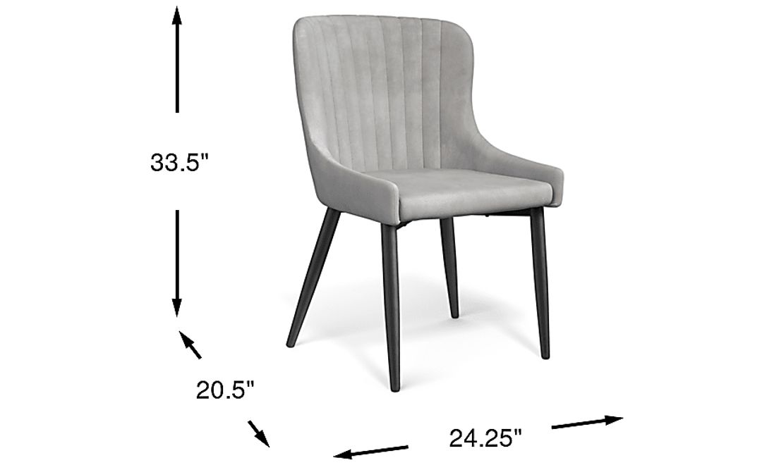 Emeric Gray Side Chair