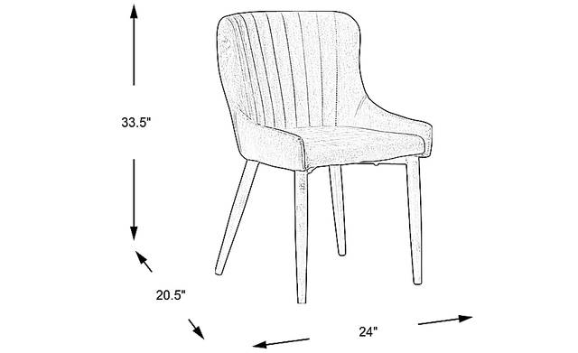 Dimension Image. Please refer to the Dimension Tab on this page for dimension details.