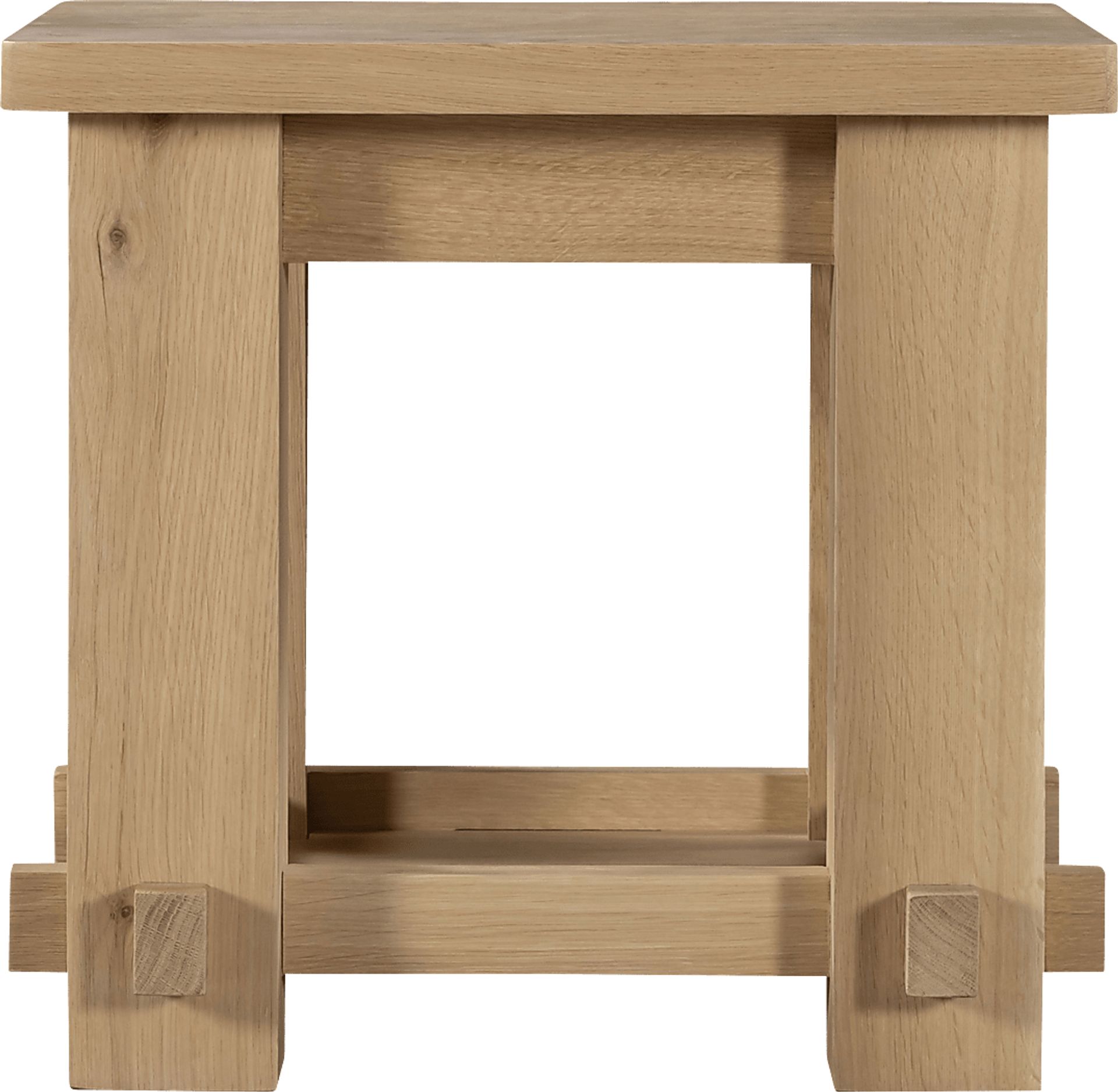 Emeric Natural End Table - Image 3