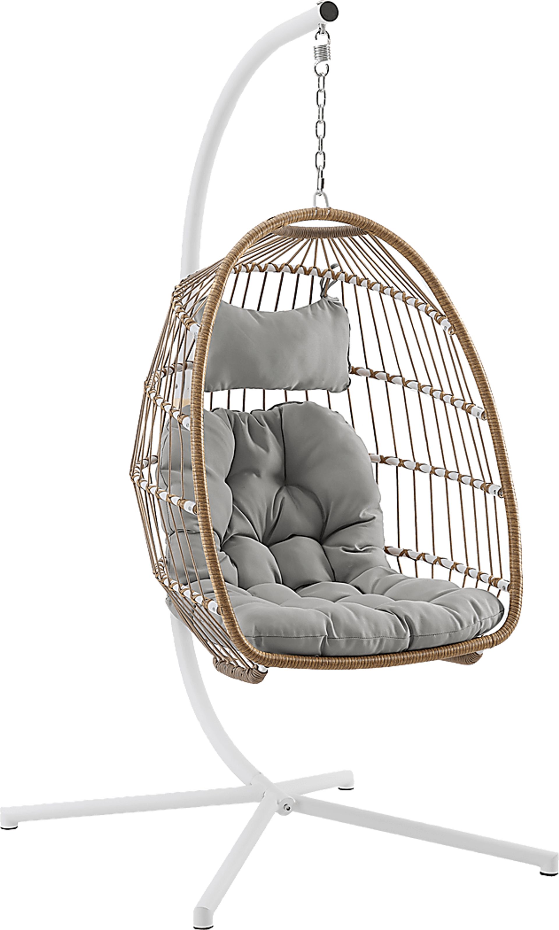 Emerywood Brown Outdoor Swinging Accent Chair - Image 1