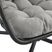 Emerywood Gray Outdoor Swinging Accent Chair
