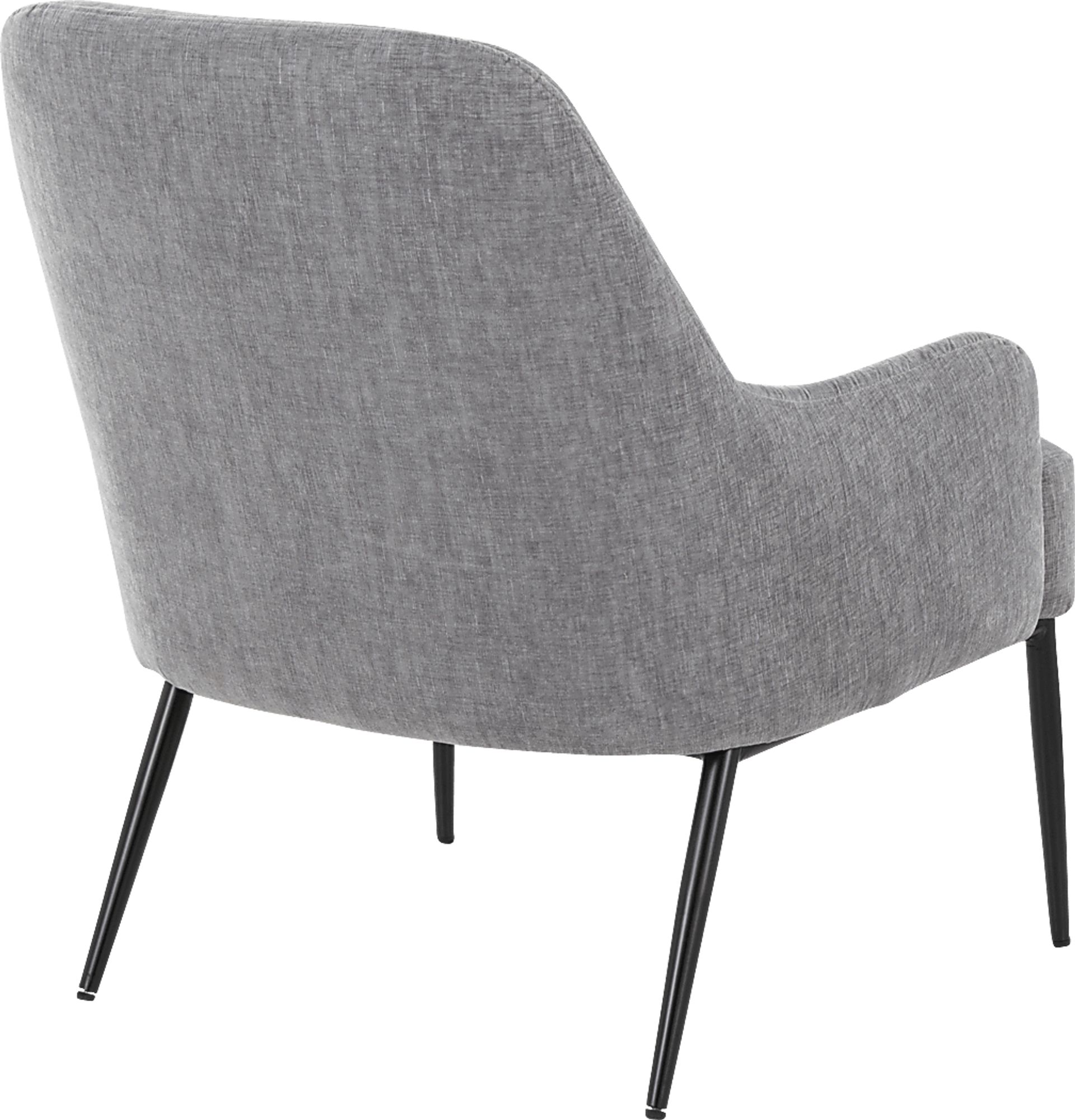 Emil Gray Accent Chair - Image 5
