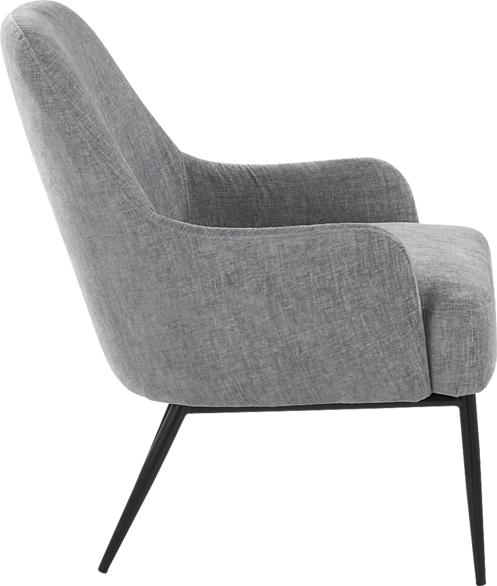 Emil Gray Accent Chair - Image 7