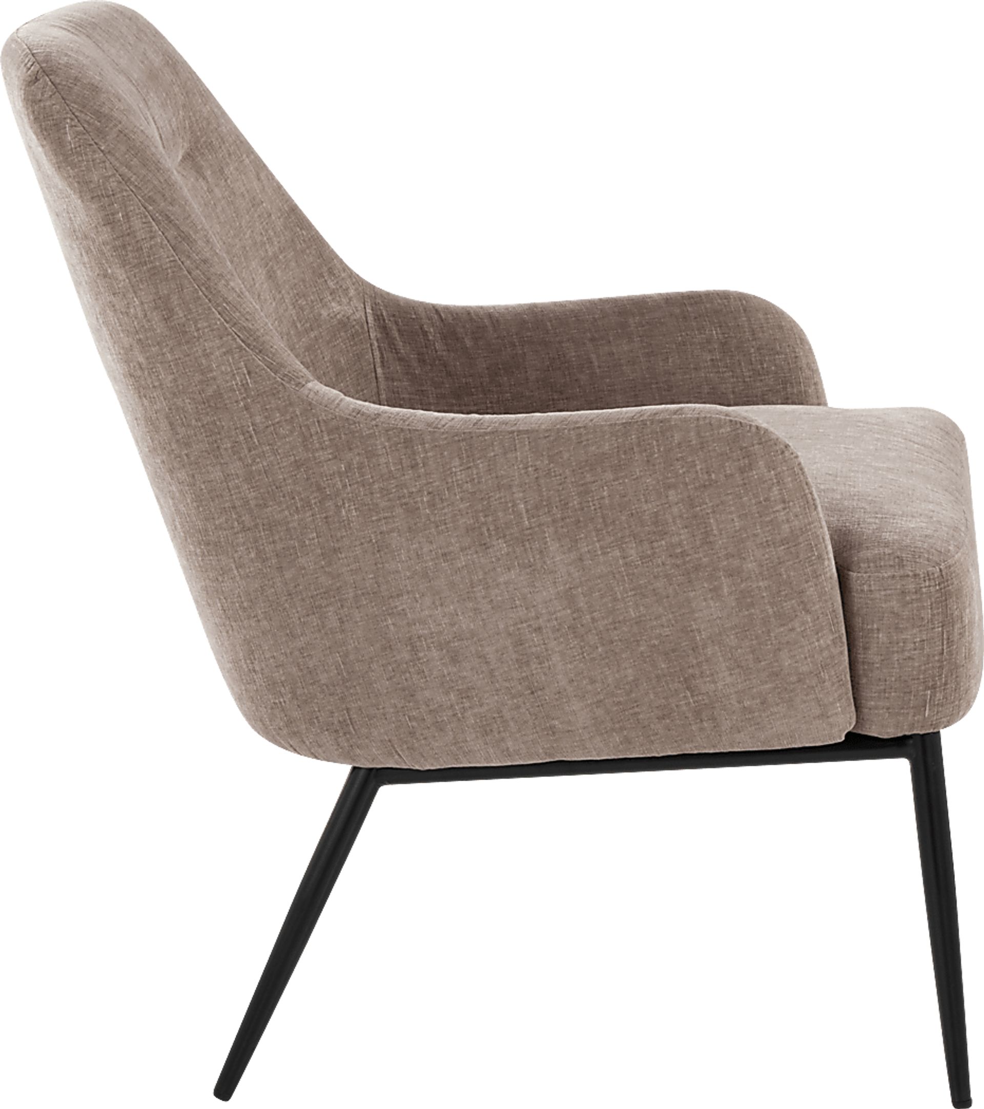 Emil Light Brown Accent Chair - Image 3