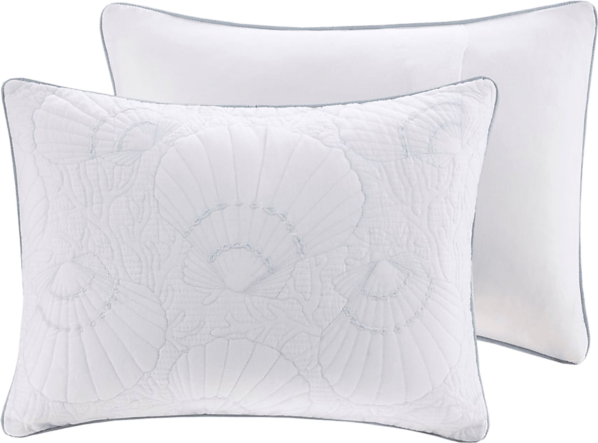 Emilisa White Queen Comforter Set - Image 9
