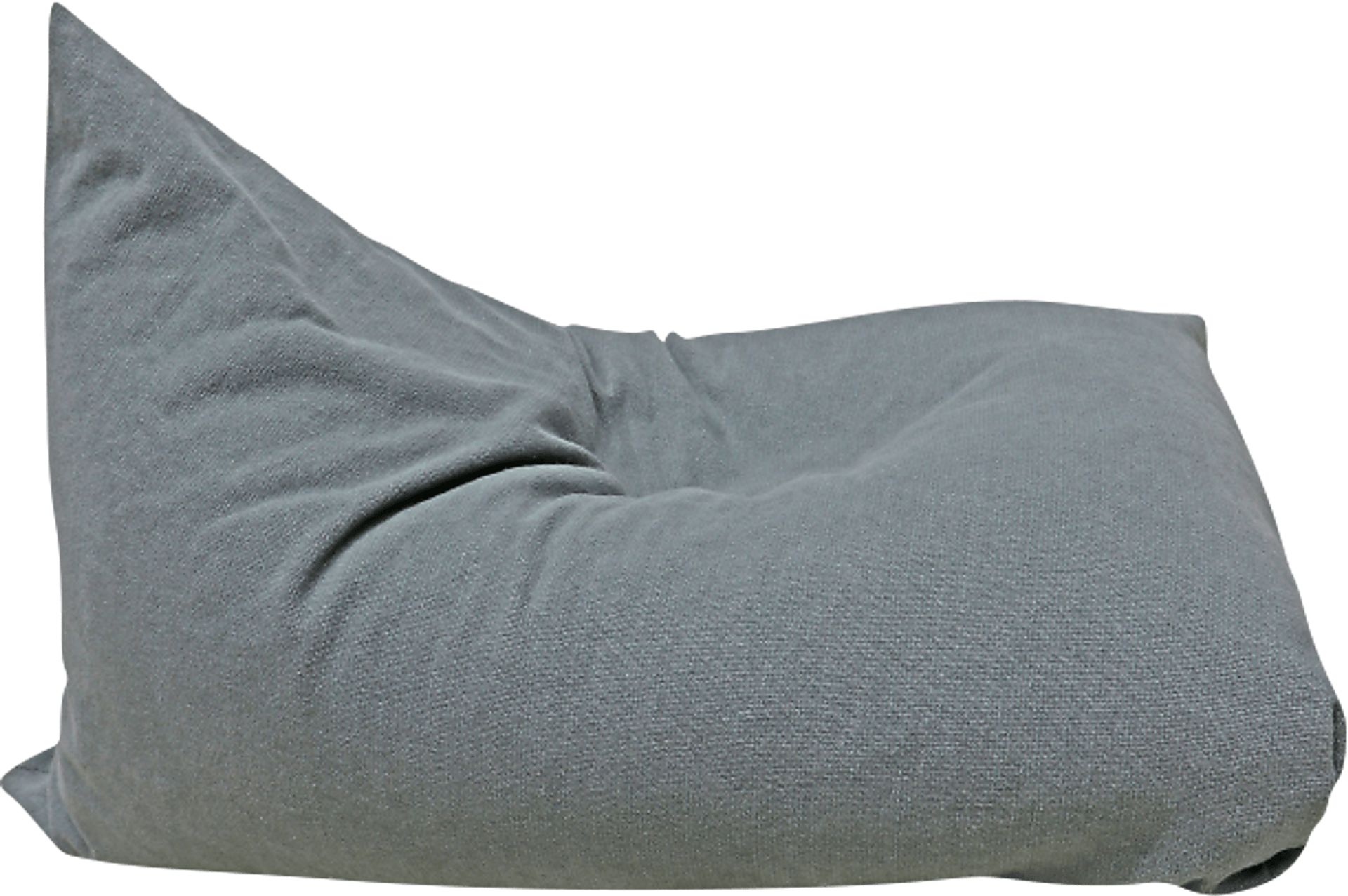 Emily Gray Bean Bag Chair - Image 3