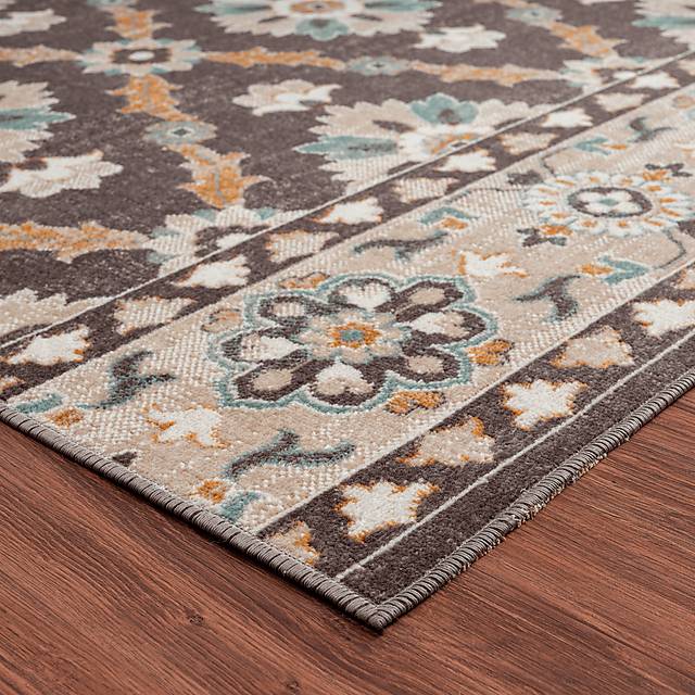 Emlodge Brown/Multi 7'9 x 9'9 Indoor/Outdoor Rug - Thumbnail - Image 5