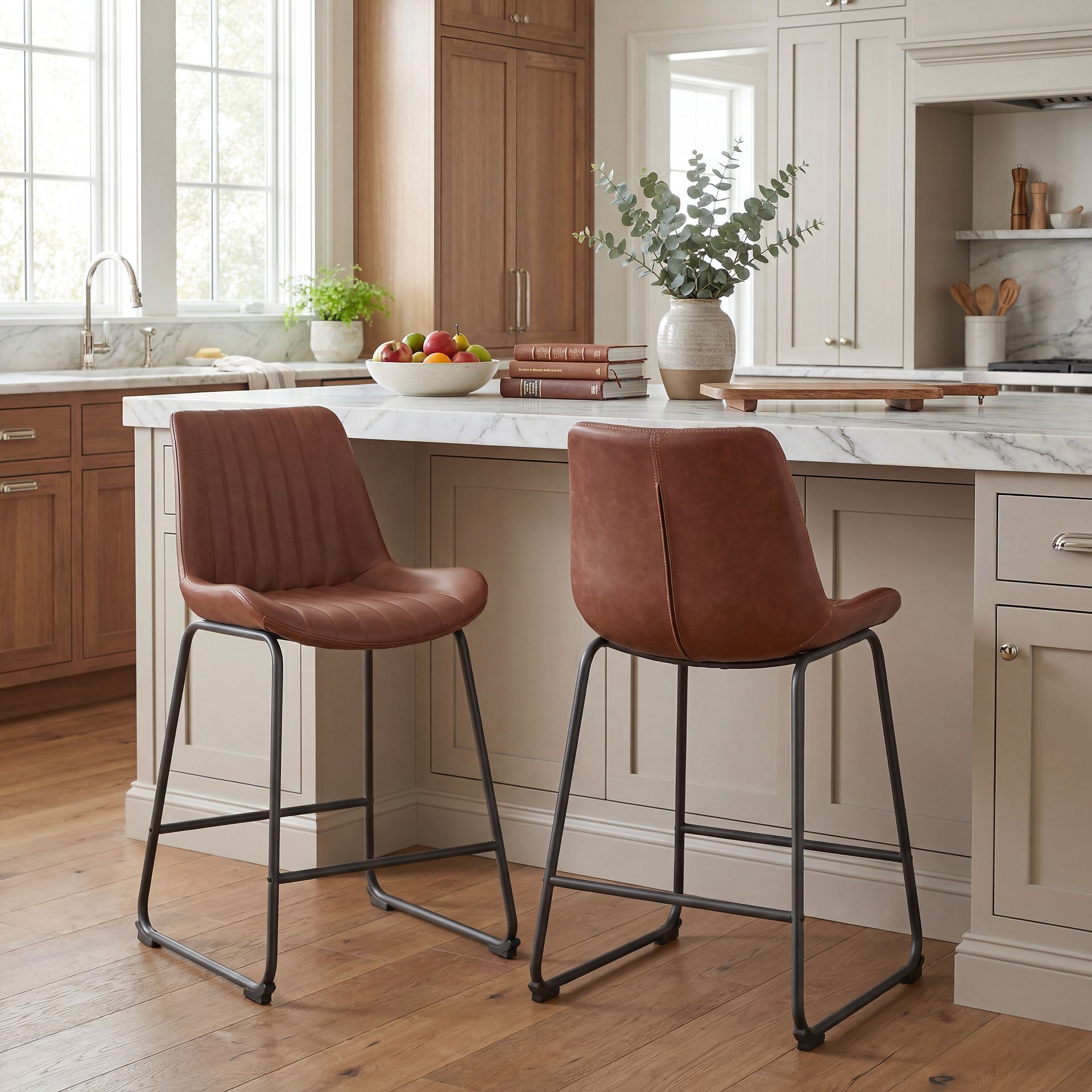 Emlyn Brown Counter Height Stool - Image 5
