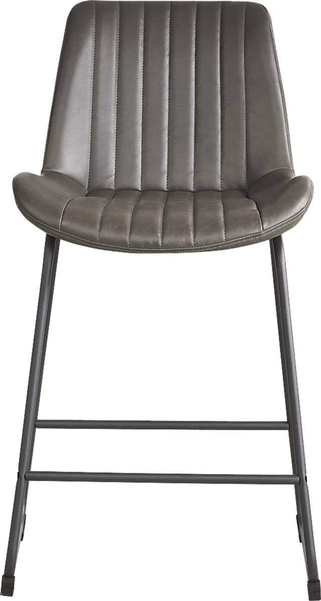 Emlyn Gray Counter Height Stool - Thumbnail - Image 2