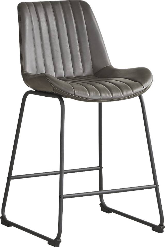 Emlyn Gray Counter Height Stool - Thumbnail - Image 1