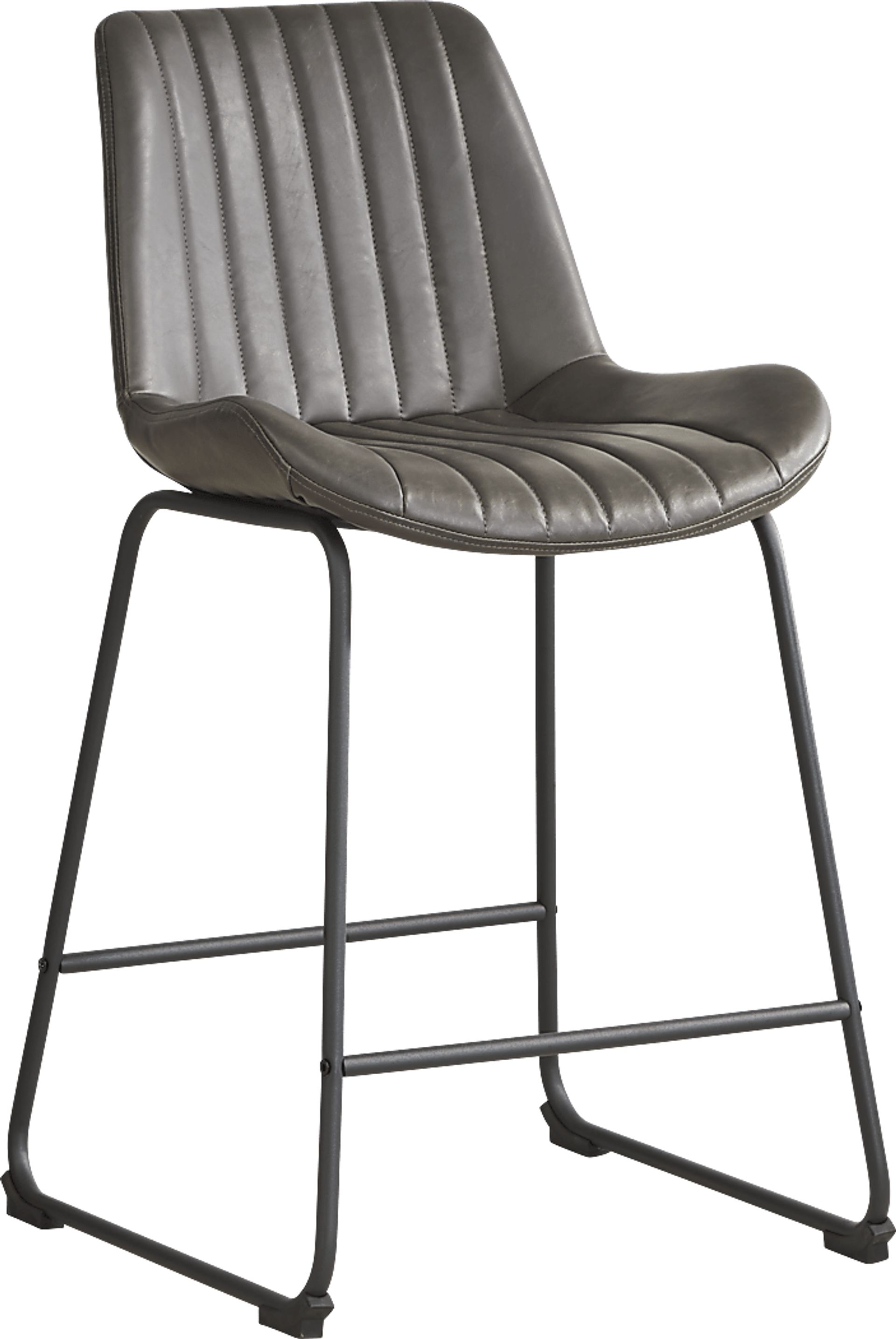 Emlyn Gray Counter Height Stool - Image 1