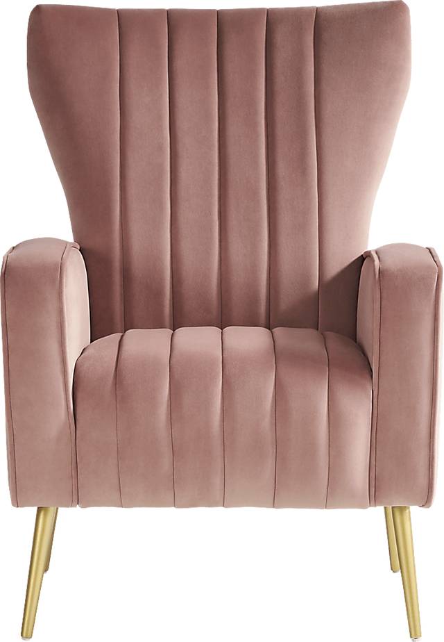 Emmanuel Blush Accent Chair - Thumbnail - Image 2