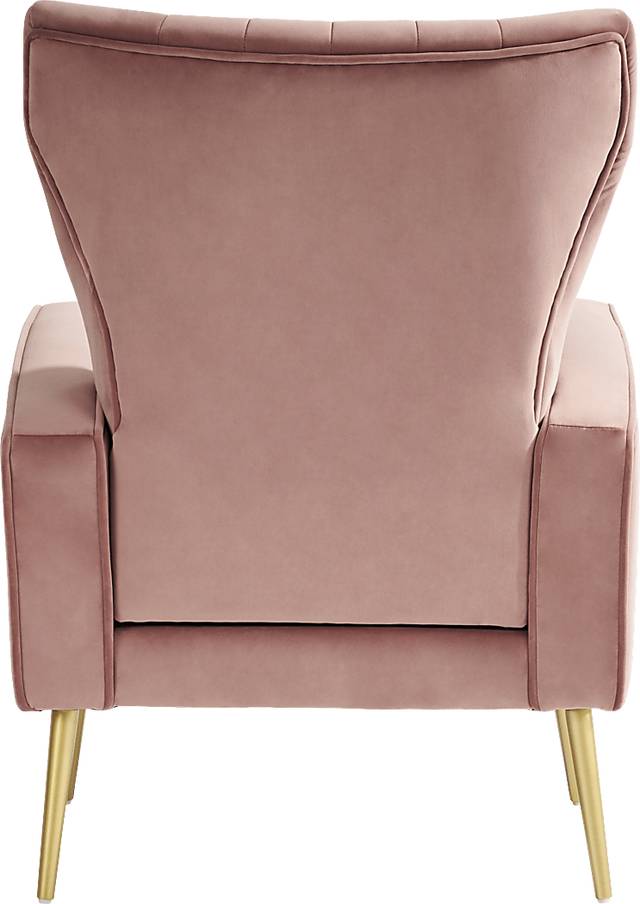 Emmanuel Blush Accent Chair - Thumbnail - Image 3