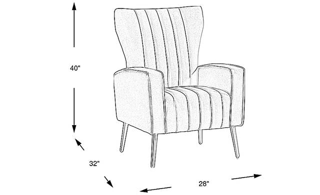 Dimension Image. Please refer to the Dimension Tab on this page for dimension details.