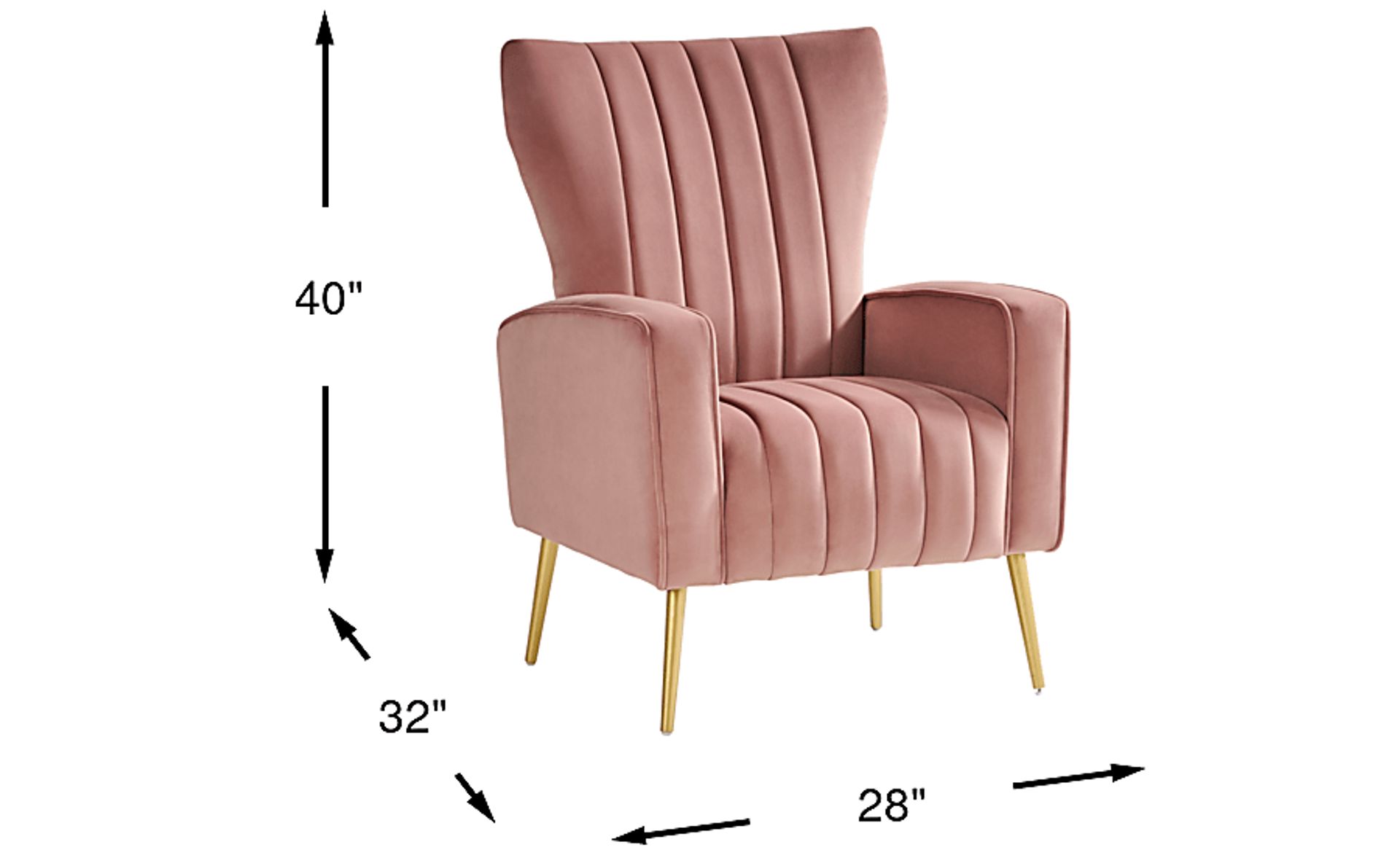 Dimension Image. Please refer to the Dimension Tab on this page for dimension details.