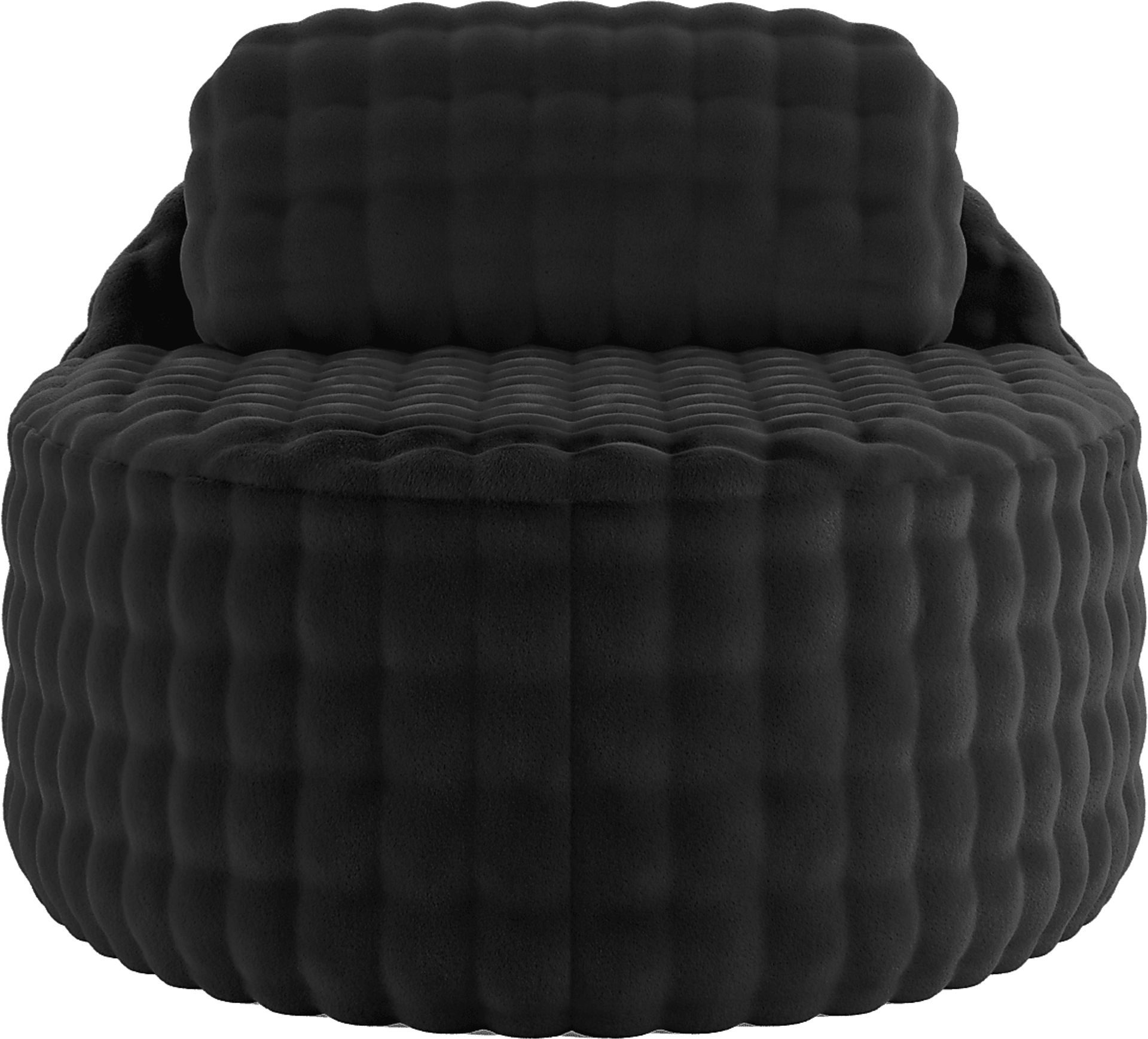 Emmeline Black Accent Chaise - Image 2