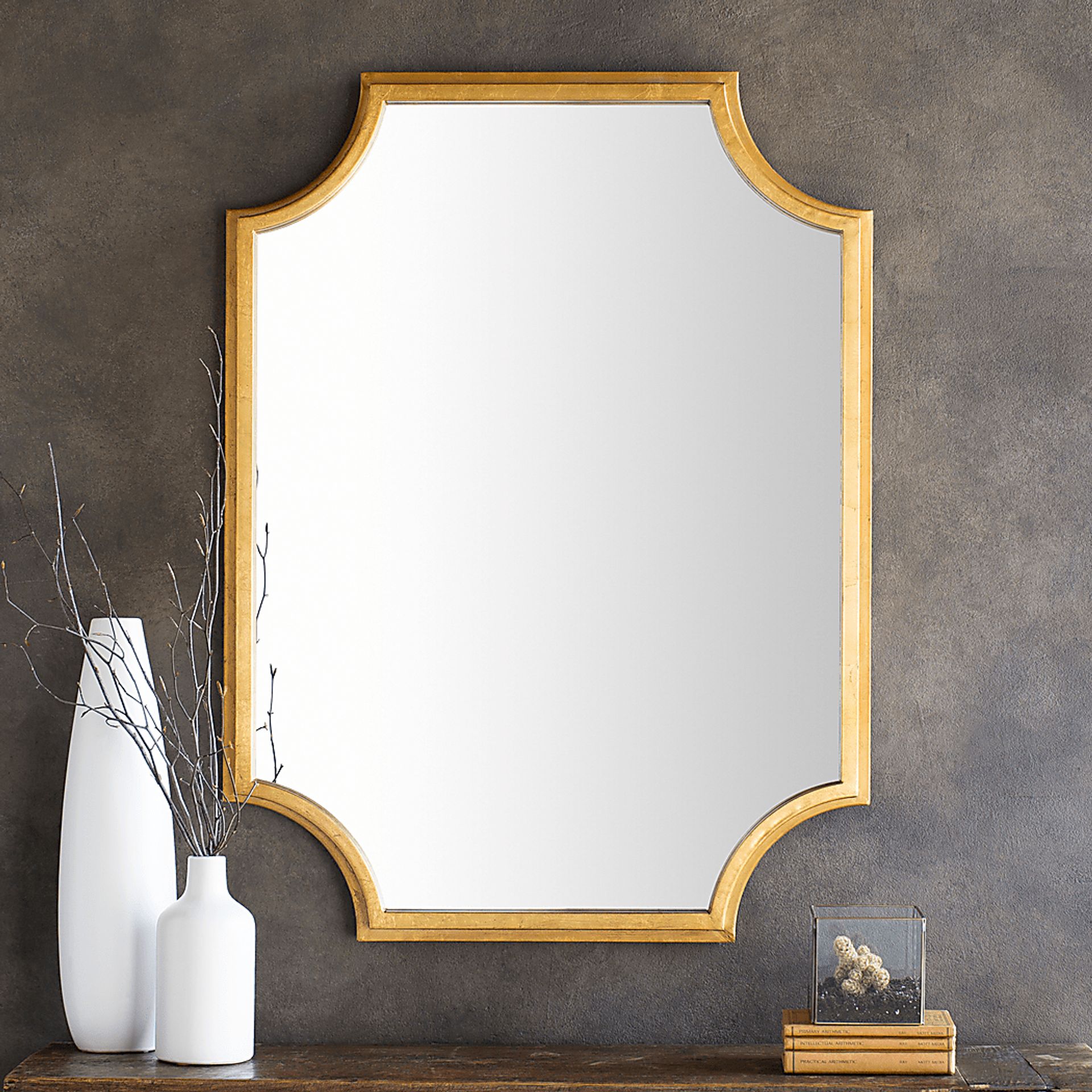 Emmer Gold Mirror - Image 3
