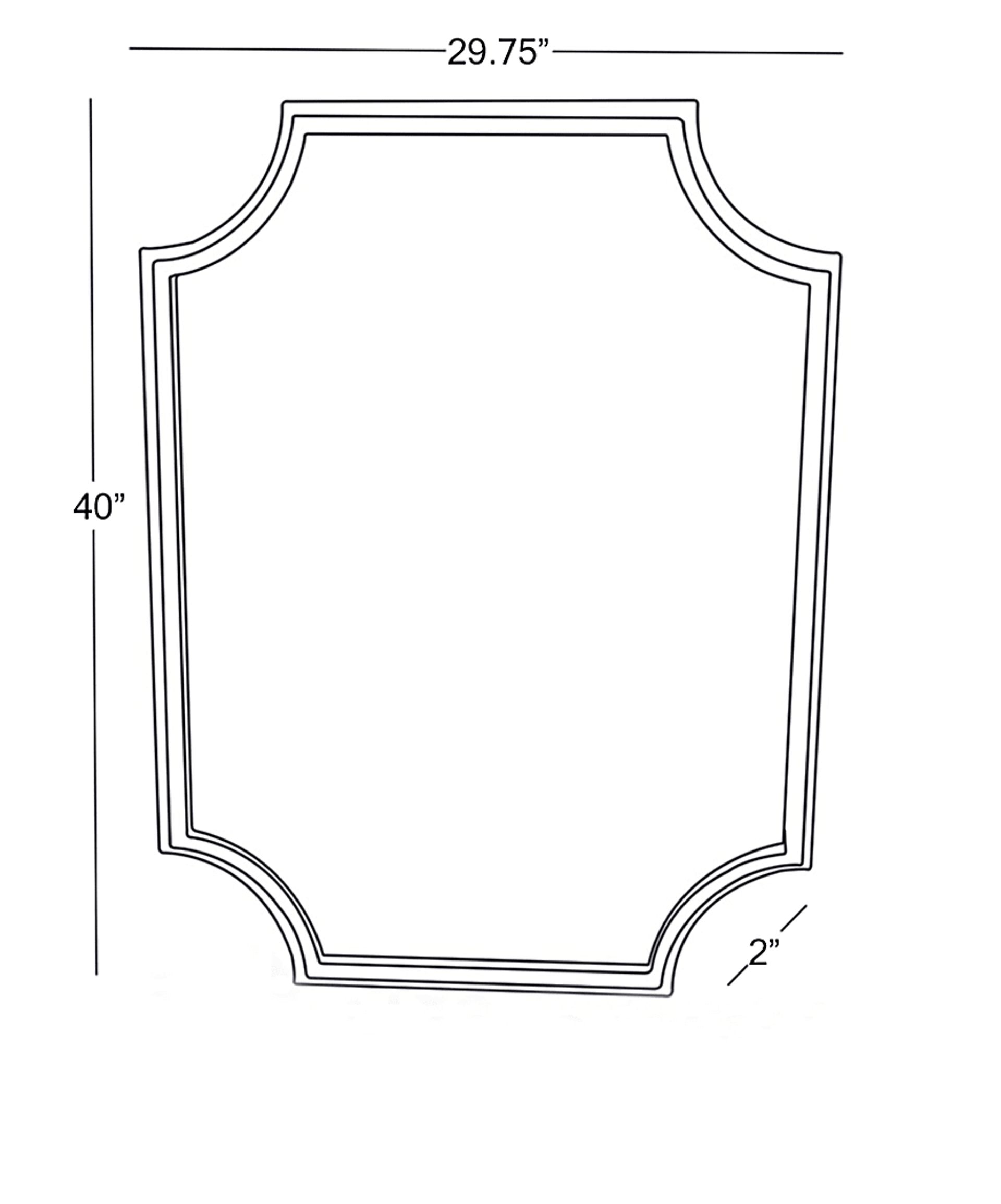 Emmer Gold Mirror - Image 6