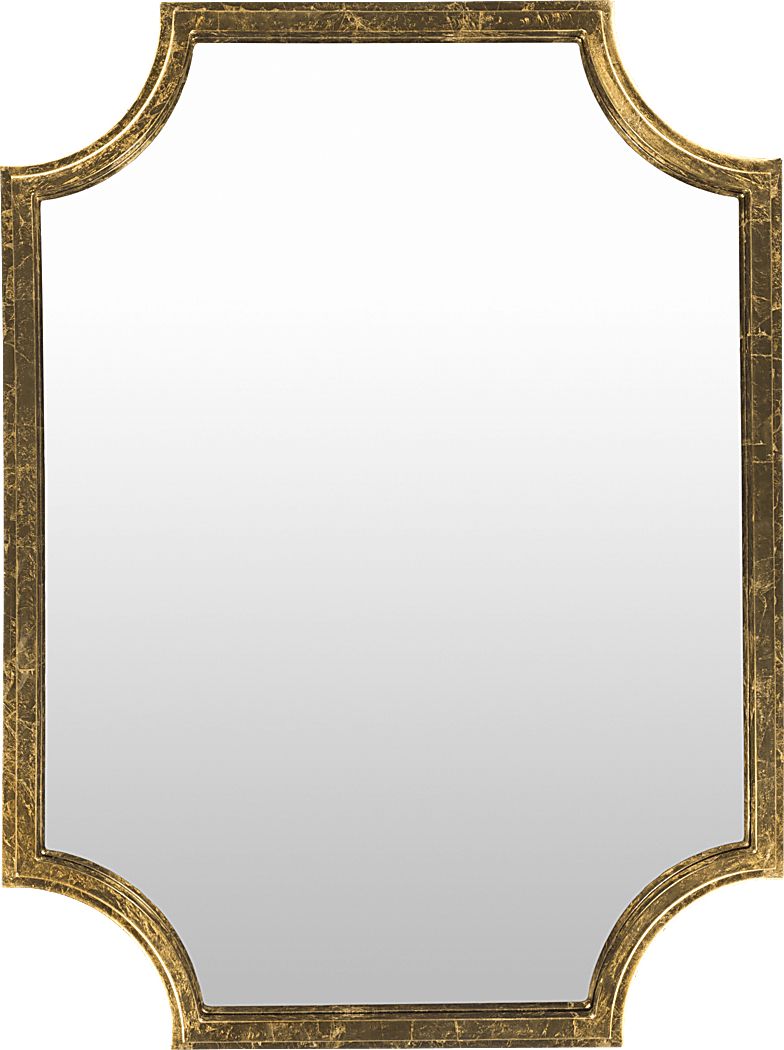 Emmer Gold Mirror