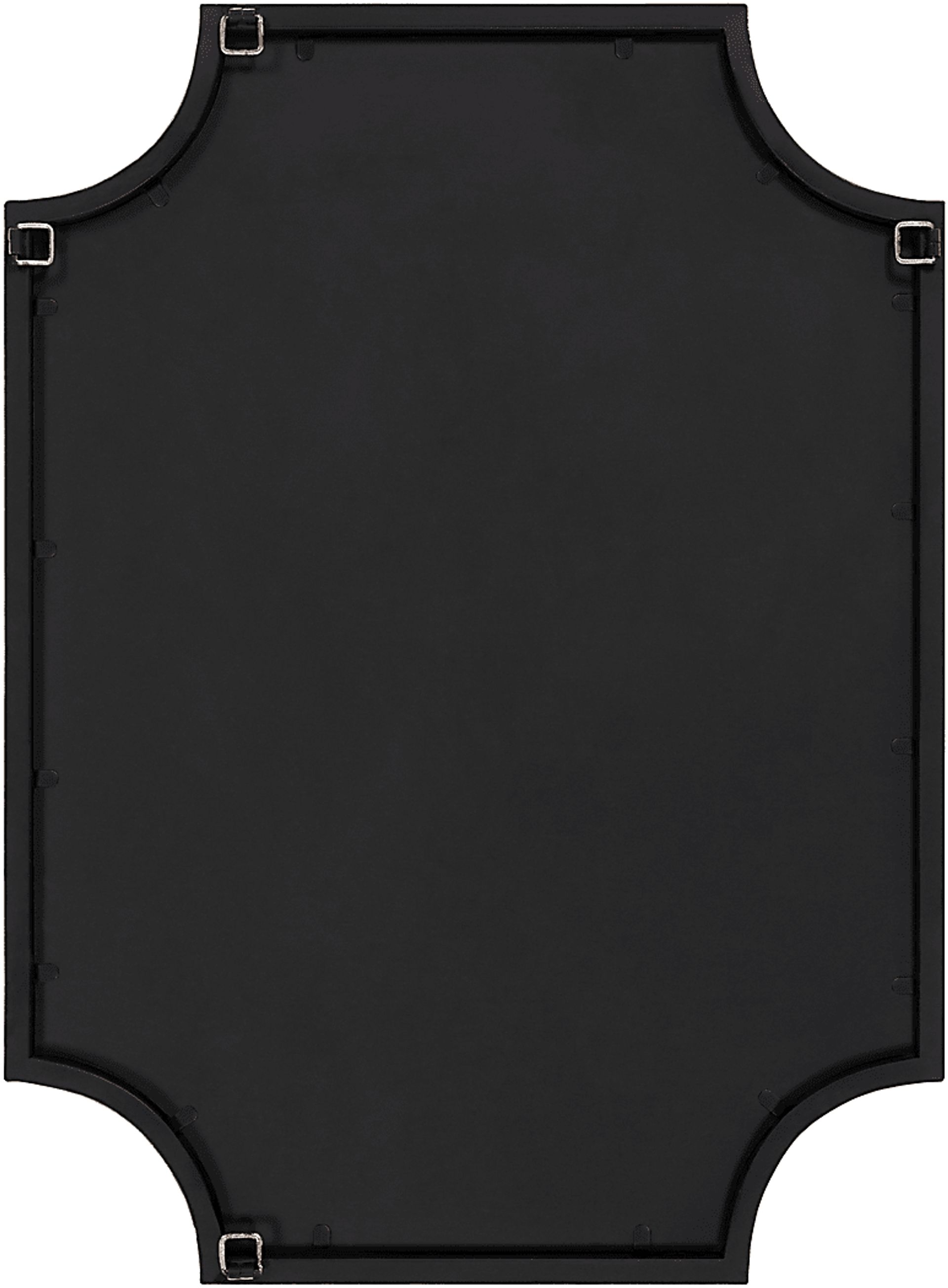Emmer Silver Mirror - Image 2