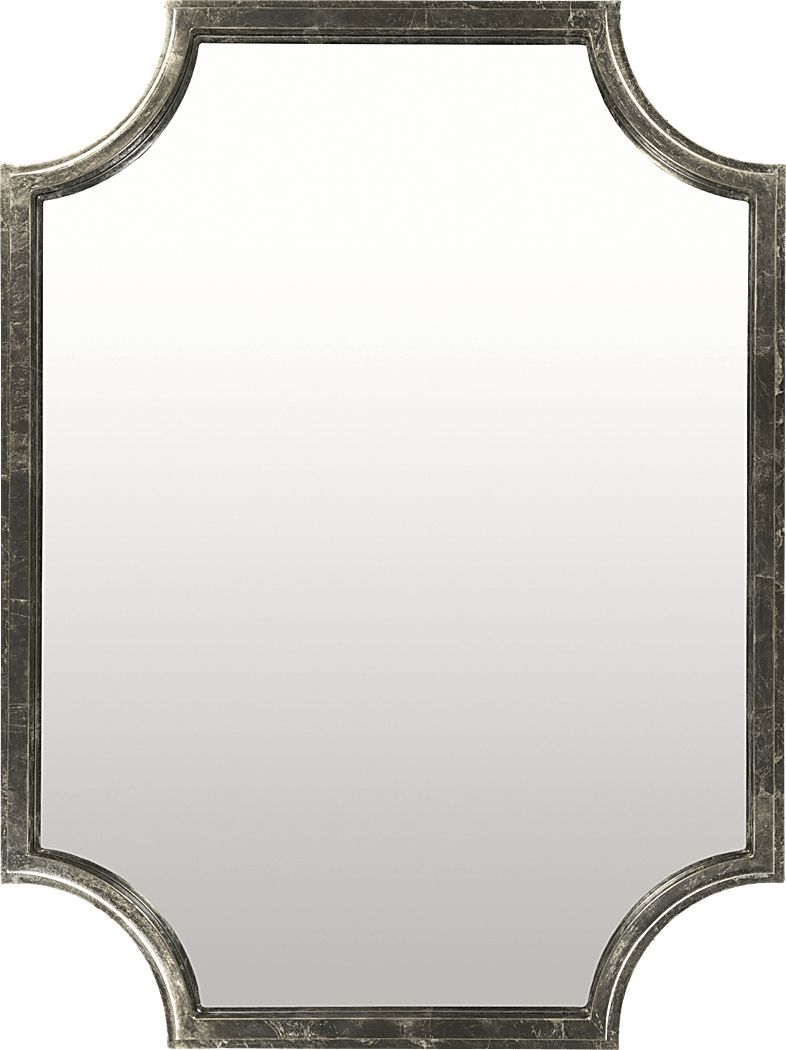 Emmer Silver Mirror