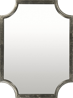 Emmer Silver Mirror