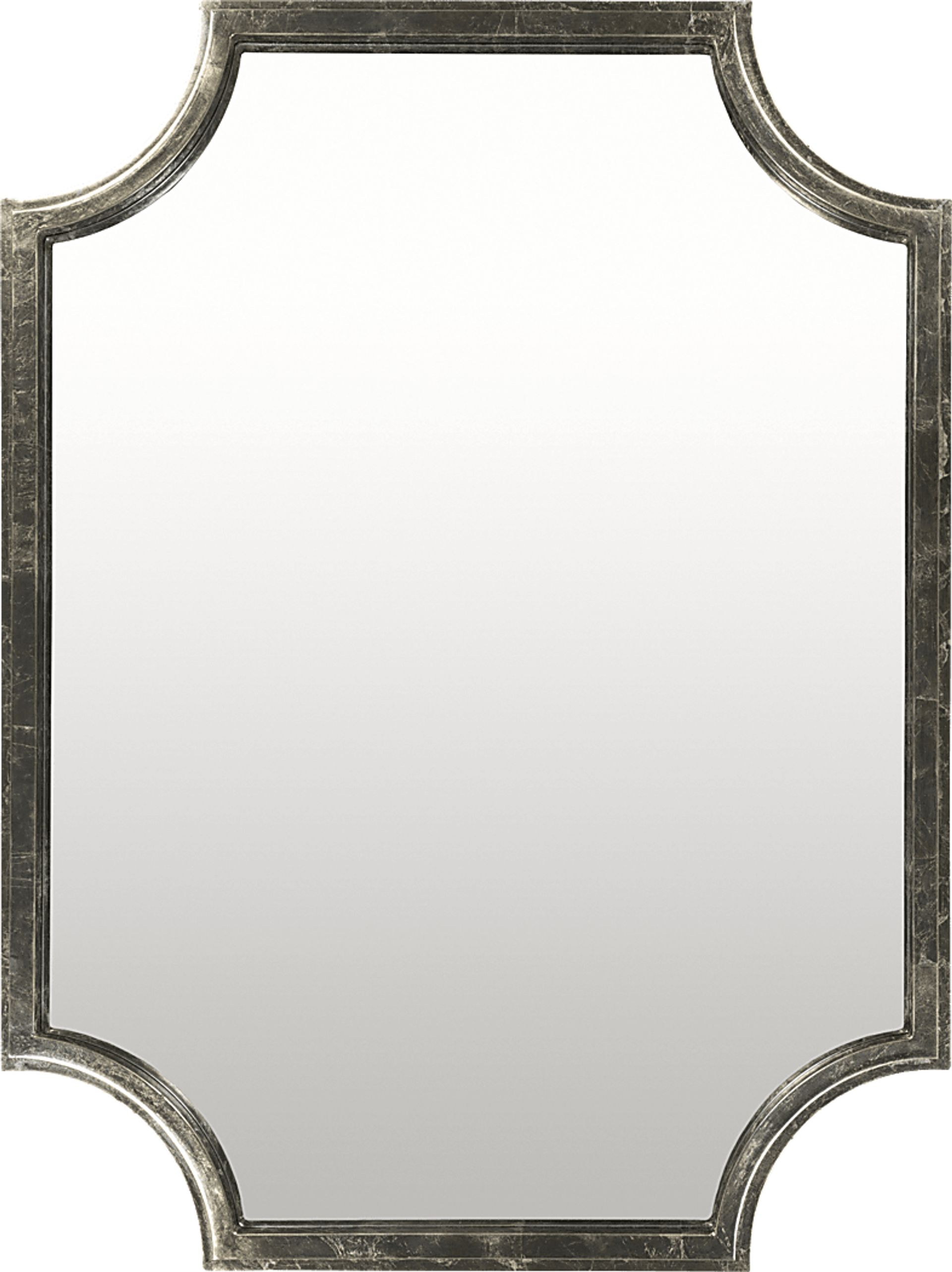 Emmer Silver Mirror - Image 1