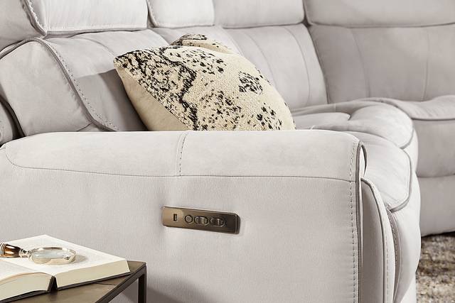 Emmett Avenue Gray 9 Pc Dual Power Reclining Sectional Living Room - Thumbnail - Image 7