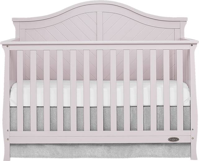 Emmiline Pink Convertible Crib - Thumbnail - Image 3