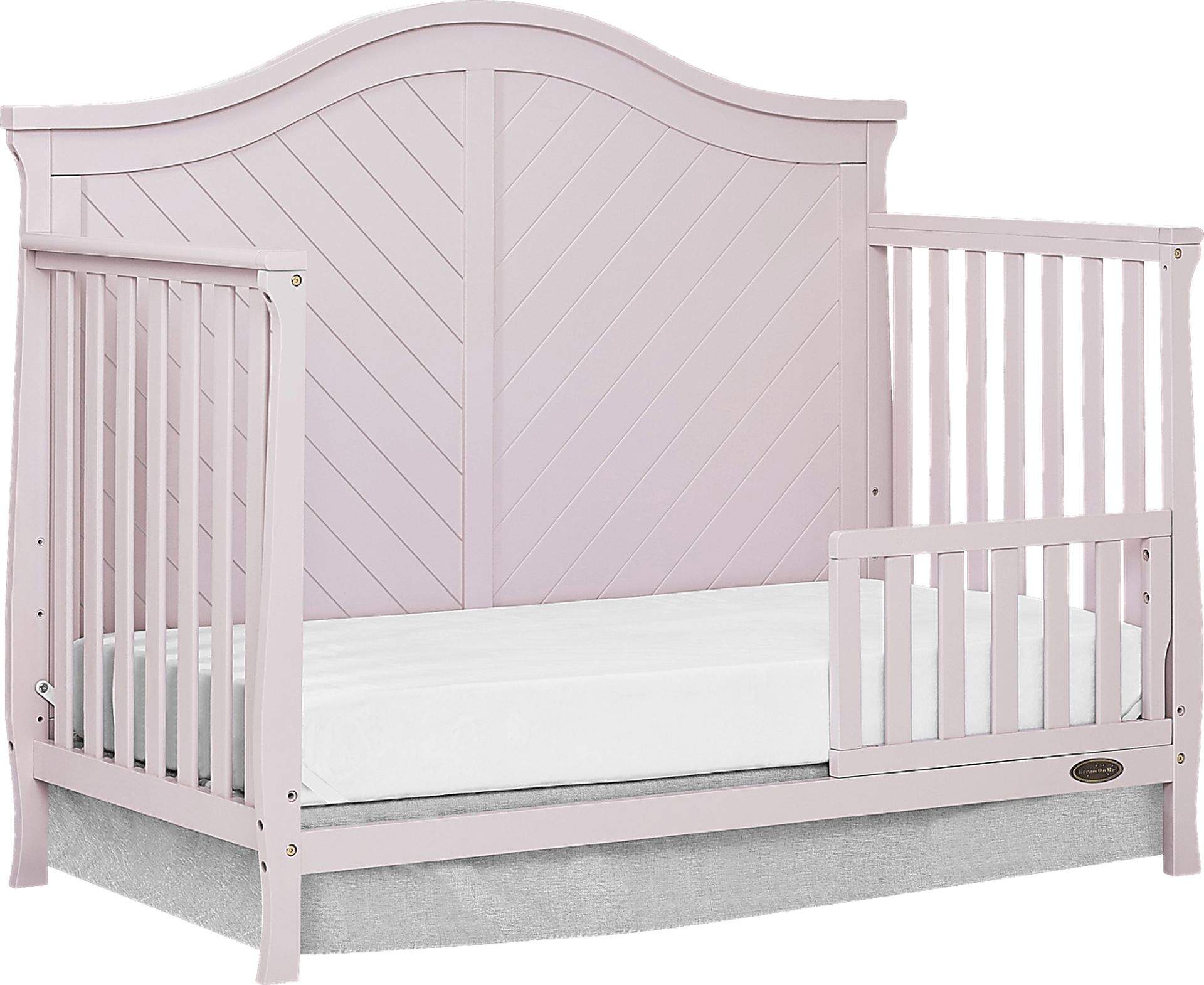 Emmiline Pink Convertible Crib - Image 4