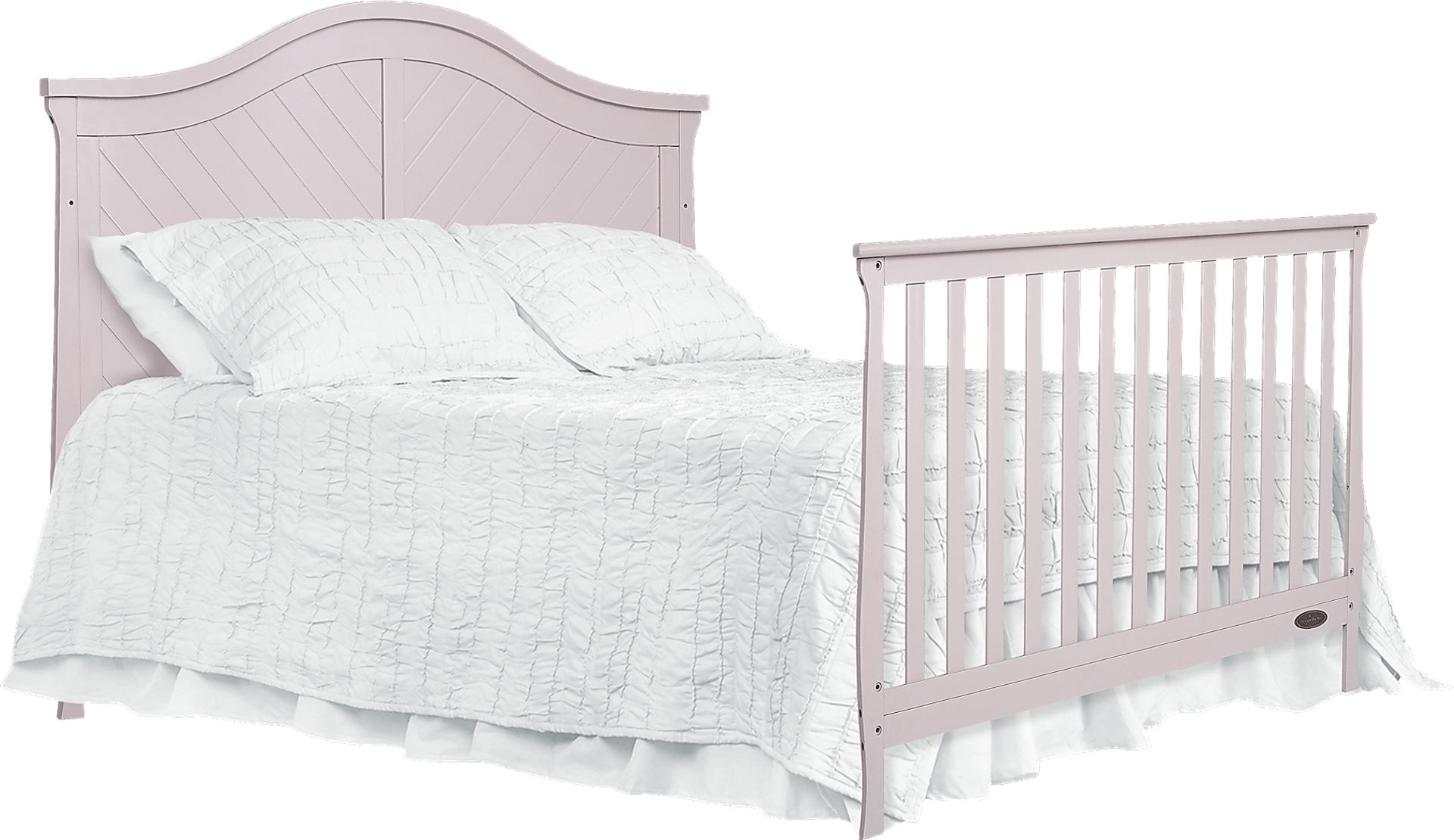 Emmiline Pink Convertible Crib - Image 6