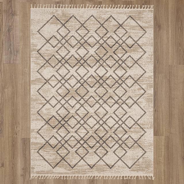 Emmis Ivory 8' x 11' Rug - Thumbnail - Image 4