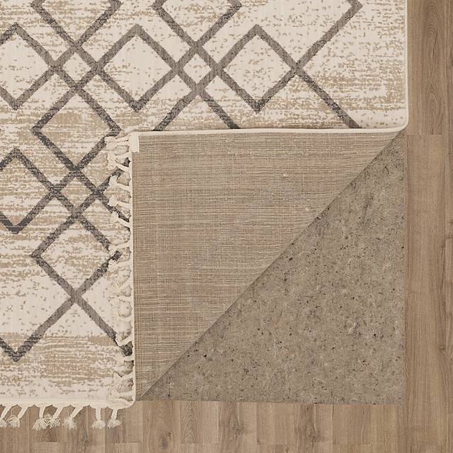 Emmis Ivory 8' x 11' Rug - Thumbnail - Image 6
