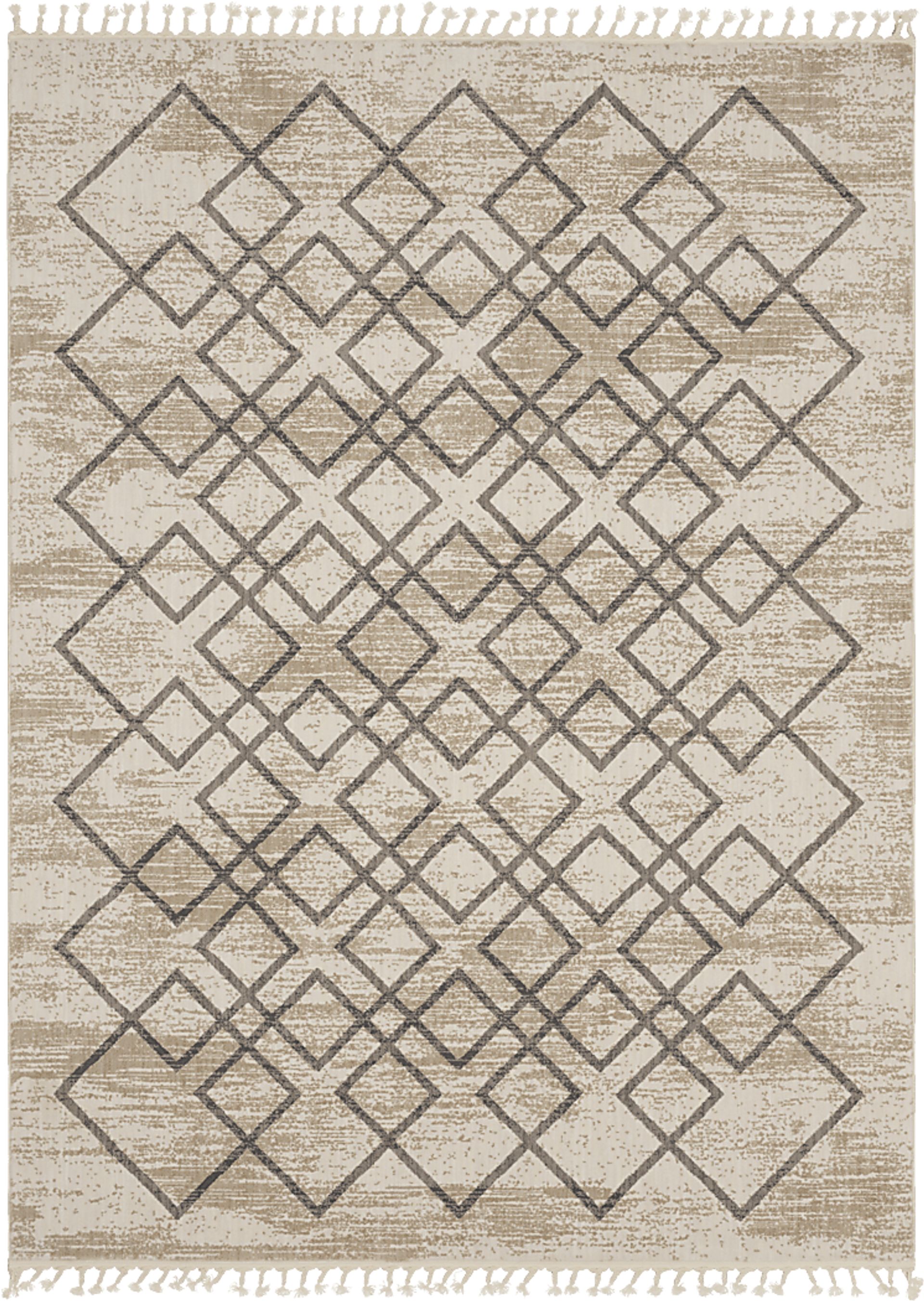Emmis Ivory 8' x 11' Rug - Image 1