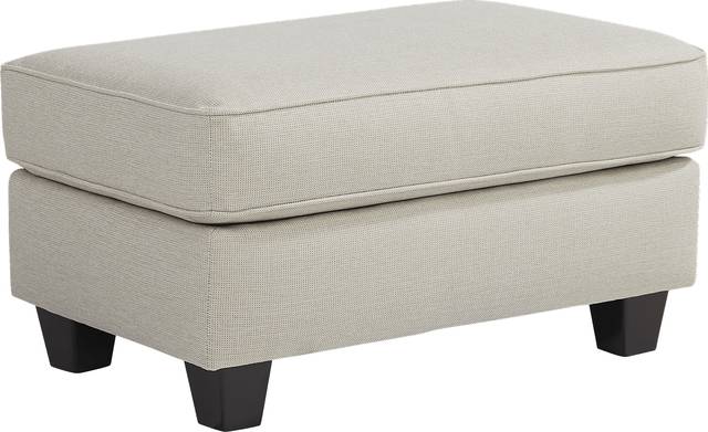 Emmitt Ridge Beige Ottoman - Thumbnail - Image 1
