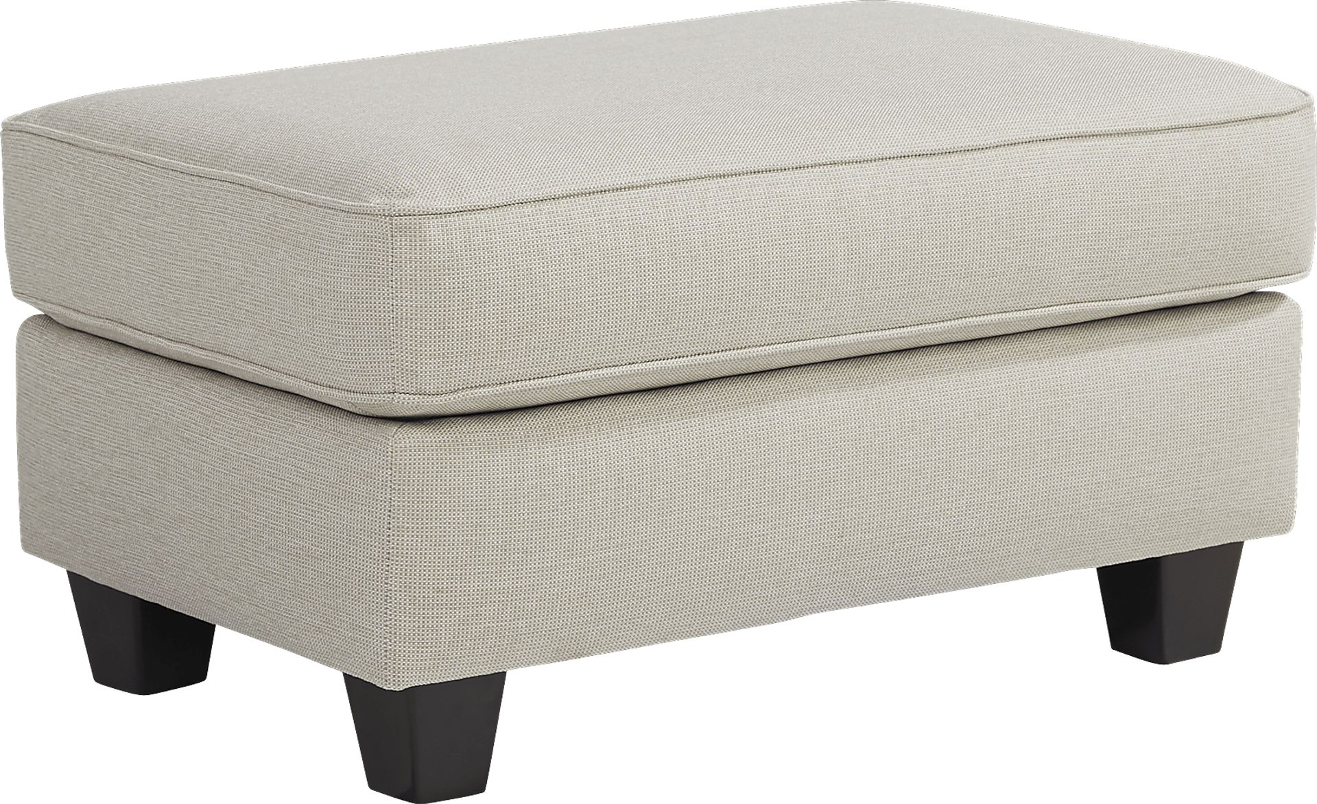 Emmitt Ridge Beige Ottoman - Image 1
