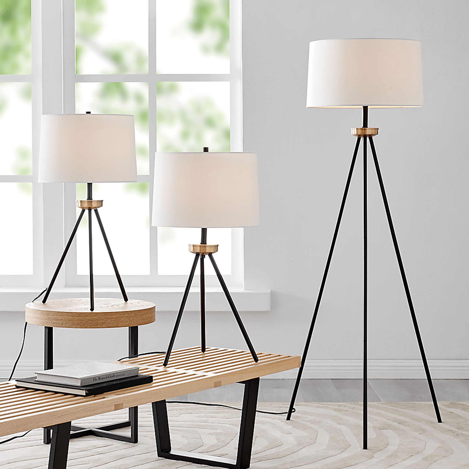 Emmons Way Bronze Table Lamps, Set of 3 - Image 2