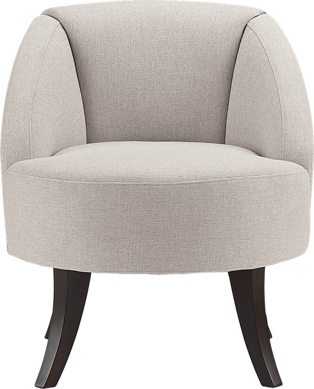 Emmorton Beige Accent Swivel Chair - Thumbnail - Image 3