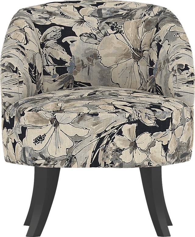 Emmorton Charcoal Accent Swivel Chair - Thumbnail - Image 2