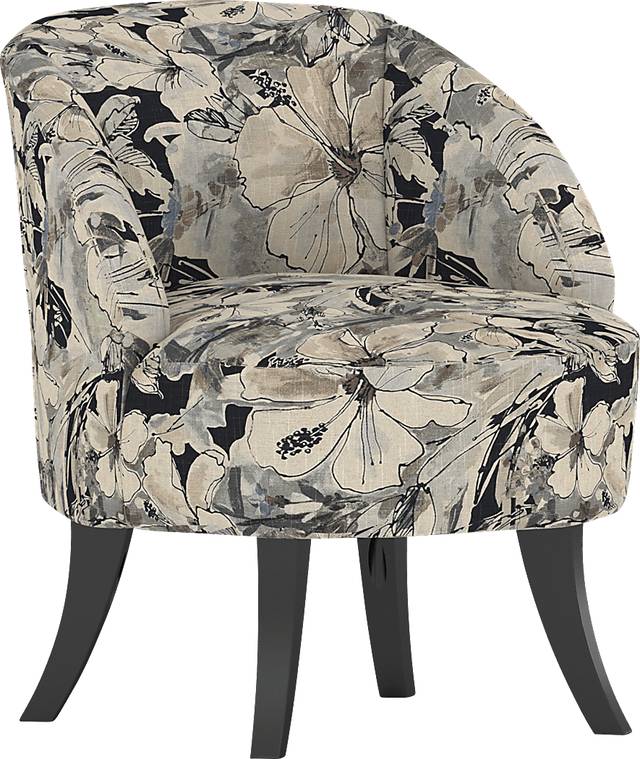 Emmorton Charcoal Accent Swivel Chair - Thumbnail - Image 1