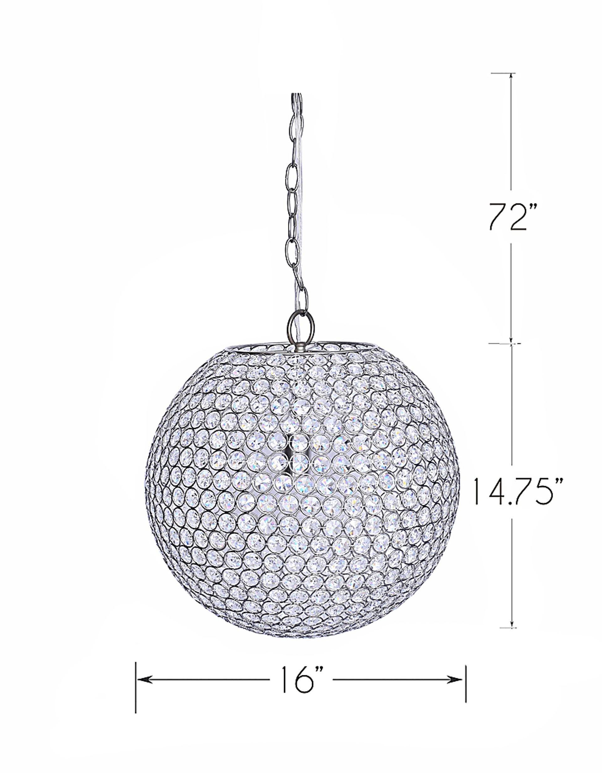 Emory Gate Chrome Pendant - Image 5