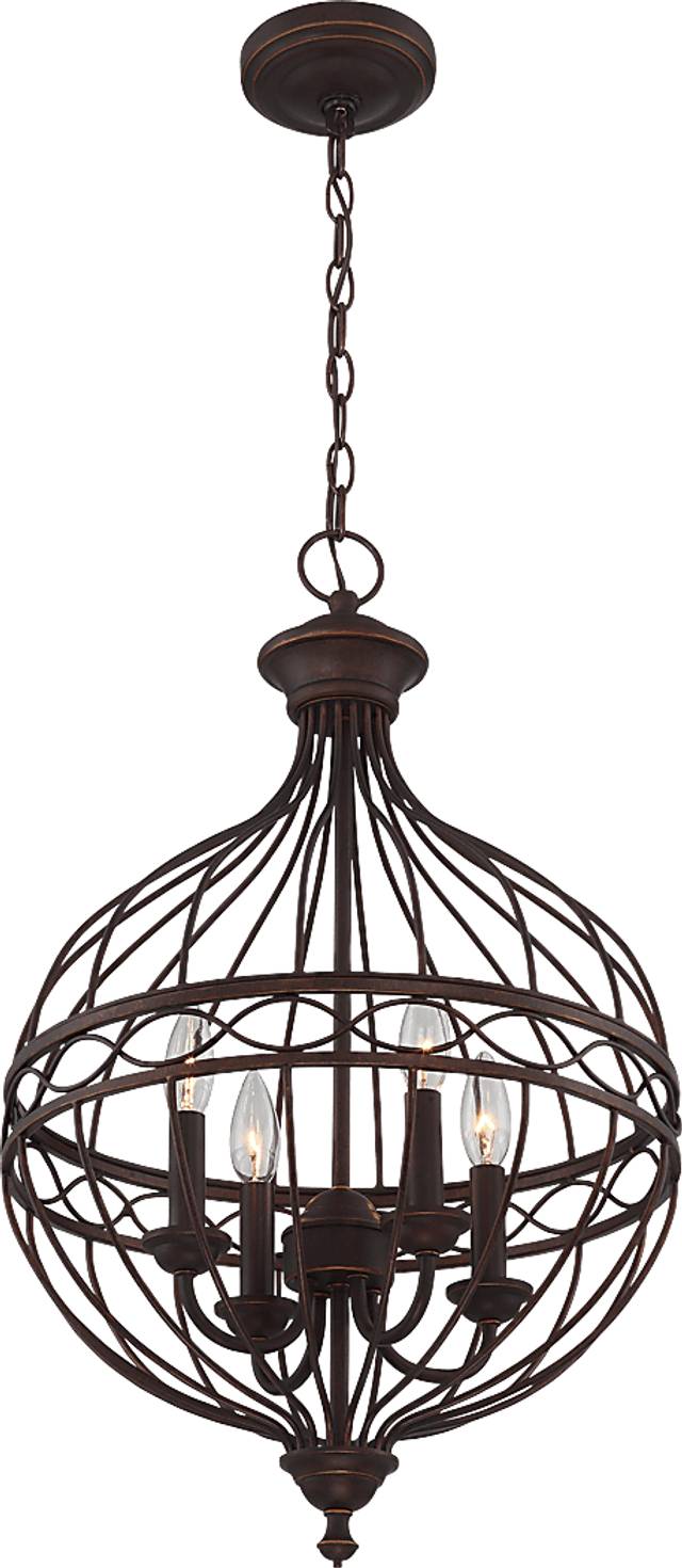Empire Canyon Bronze Chandelier - Thumbnail - Image 2